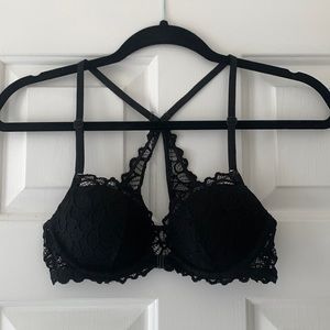 Victoria’s Secret Pink Racer back push up bra